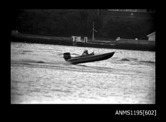 Hen and Chicken Bay 1970s, outboard runabout VV80N