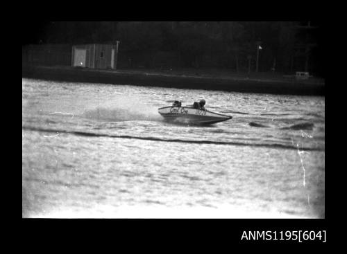 Hen and Chicken Bay 1970s, outboard runabout COOL ONE