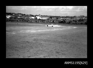 Hen and Chicken Bay 1970s, two unidentified inboard powerboats