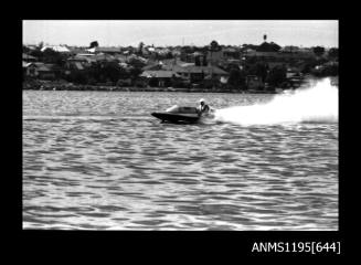 Hen and Chicken Bay 1970s, unidentified powerboat