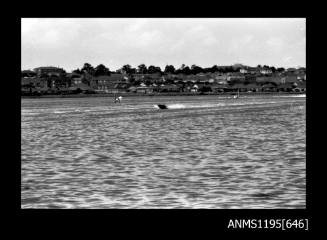 Hen and Chicken Bay 1970s, unidentified powerboat