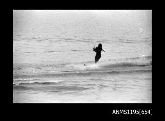 Wagga Boat Club, a woman water skiing