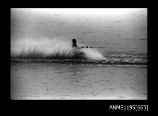 Wagga Boat Club, a person water skiing