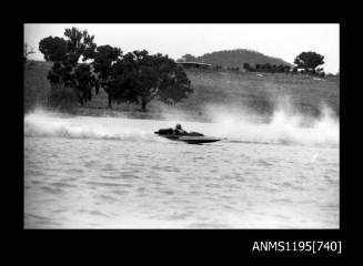 Wagga Boat Club, unidentified cabover type inboard hydroplane