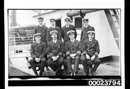 Group of marine officers