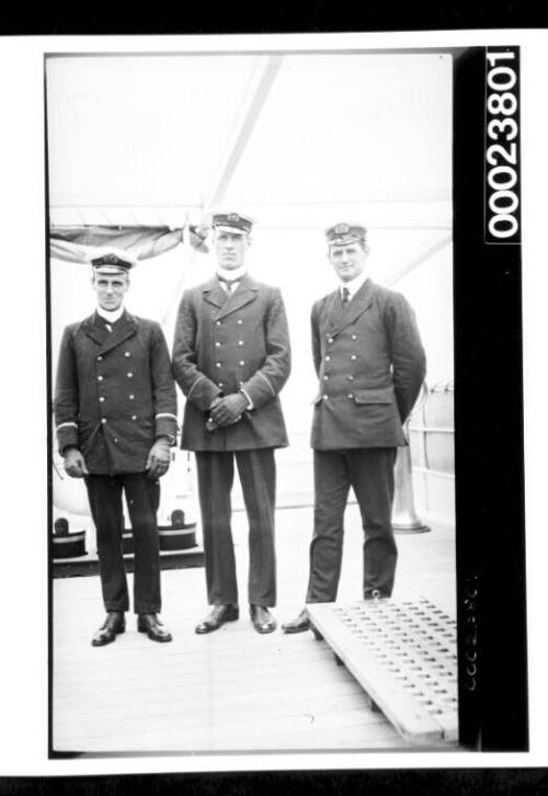 Three officers