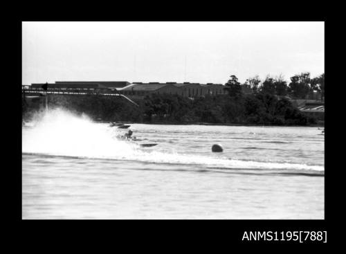 Silverwater Speedboat Club early 1970s, three unidentified hydroplanes