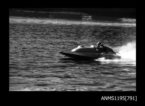 Silverwater Speedboat Club early 1970s, inboard hydroplane CLUBMAN