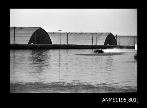 Silverwater Speedboat Club early 1970s, unidentified outboard hydroplane