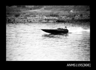 Silverwater Speedboat Club early 1970s, inboard skiff BEWITCHED