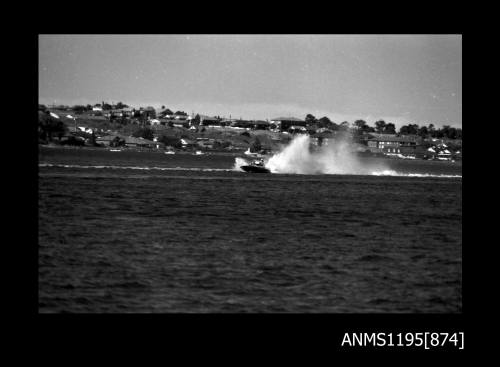 Sydney Hydro Club April 1970, unidentified inboard hydroplane