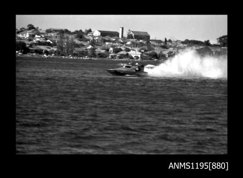 Sydney Hydro Club April 1970, inboard hydroplane EAGLE