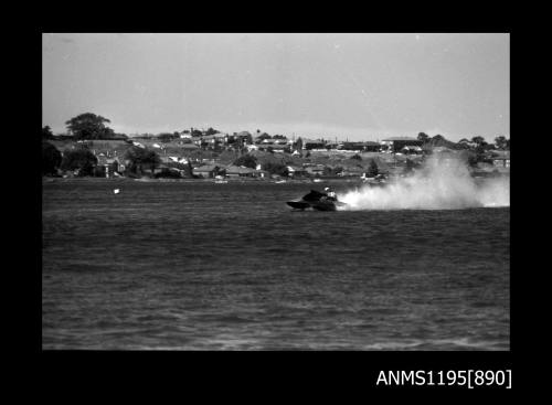 Sydney Hydro Club April 1970, inboard hydroplane WASP TOO