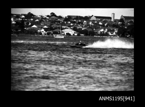 Cabarita 1970, unidentified cabover type inboard hydroplane