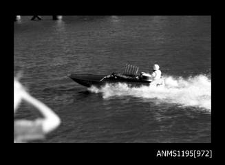 Bridge to Bridge Speedboat Race 1970, outboard skiff RICOCHET