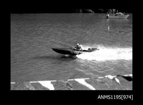 Bridge to Bridge Speedboat Race 1970, inboard runabout PJ46N