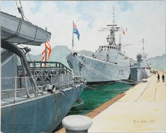 HMAS QUEENBOROUGH, Maizuru Japan, 1961