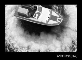 Manly Cove and Store Beach 1973, cruiser VEDETTE J demonstration