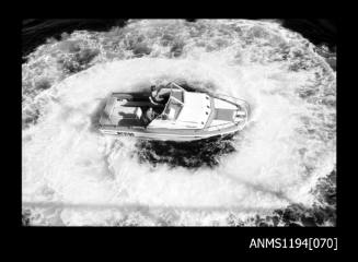 Manly Cove and Store Beach 1973, cruiser VEDETTE J demonstration