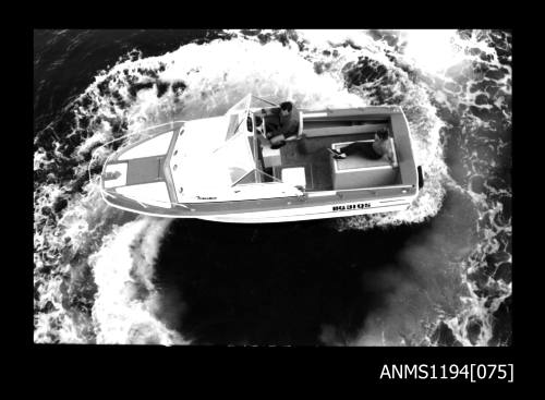 Manly Cove and Store Beach 1973, cruiser VEDETTE J demonstration