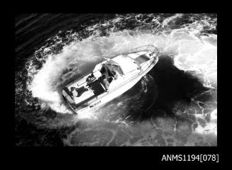 Manly Cove and Store Beach 1973, cruiser VEDETTE J demonstration