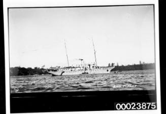 SMS PLANET moored in Farm Cove