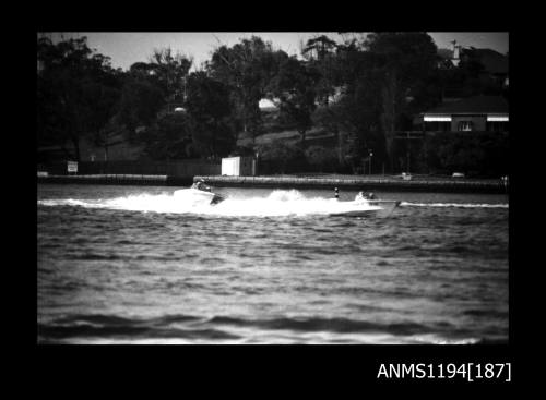 Silverwater S.B.C. Cabarita 1970s, two outboard runabouts