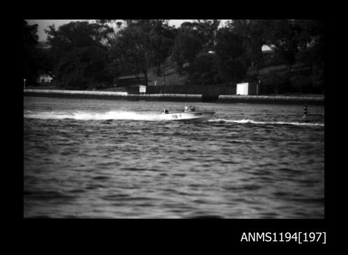 Hen and Chicken Bay 1970s, outboard runabout CATHY-O