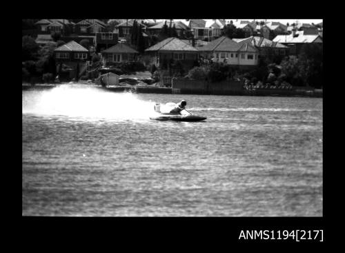 Silverwater S.B.C. Cabarita 1970s, unidentified outboard hydroplane