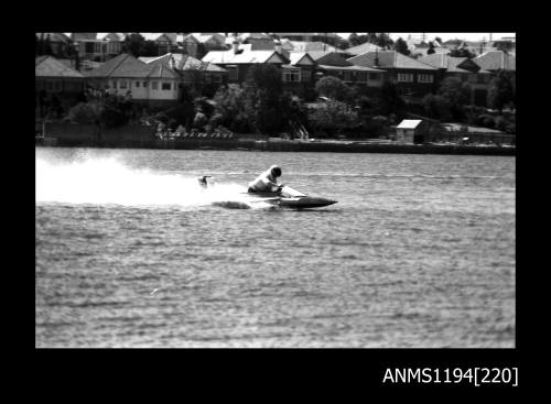 Silverwater S.B.C. Cabarita 1970s, unidentified outboard hydroplane