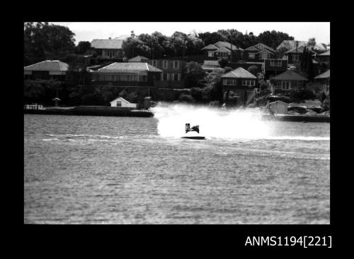 Silverwater S.B.C. Cabarita 1970s, unidentified outboard hydroplane