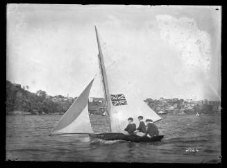 Sloops on Sydney Harbour, inscribed 2924