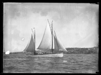 Ketch on Sydney Harbour