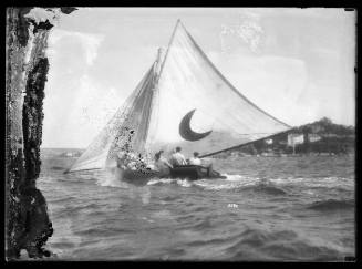 Sloop DEFIANCE on Sydney Harbour