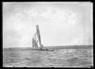 Cutter WINDWARD on Sydney Harbour January 1931, inscribed 3947