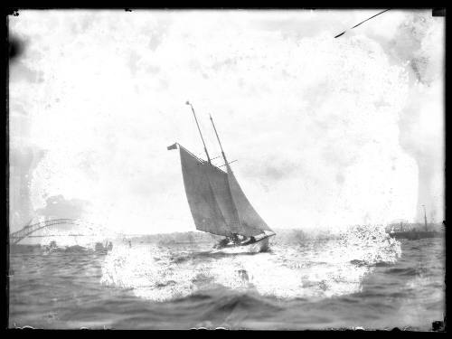 Schooner on Sydney Harbour