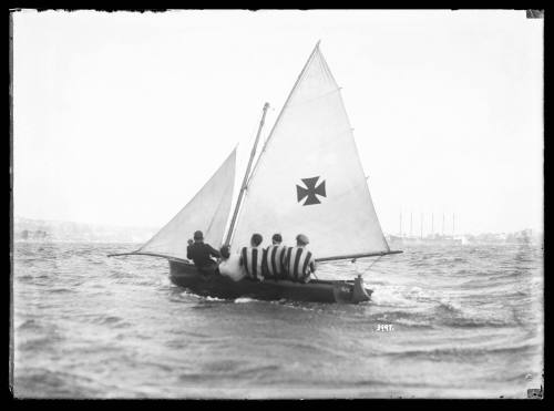 Skiff on Sydney Harbour