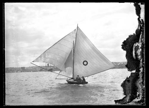 Skiff on Sydney Harbour