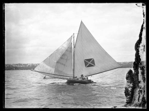 GERARD under full sail on Sydney Harbour