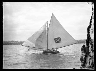 GERARD under full sail on Sydney Harbour