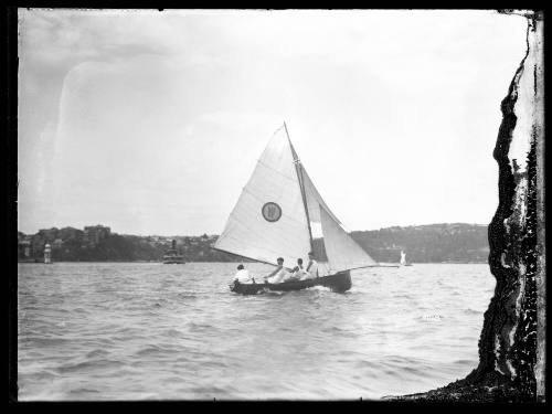 Skiff on Sydney Harbour