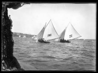 H C PRESS and SCOT racing on Sydney Harbour