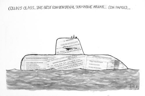 Collins Class...the best submarine afloat on paper