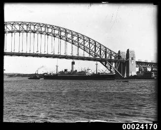 SS ULYSSES and Sydney Harbour Bridge