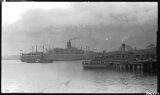 SS ORSOVA (II) in Sydney Harbour