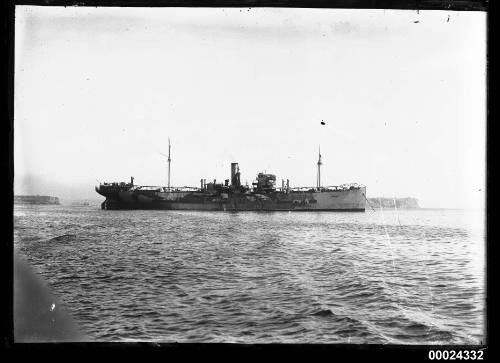 Passenger ship in harbour