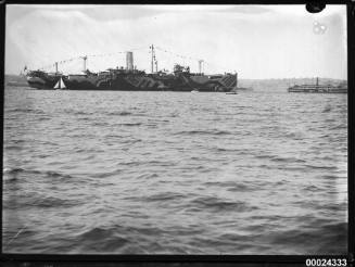 Passenger ship in harbour