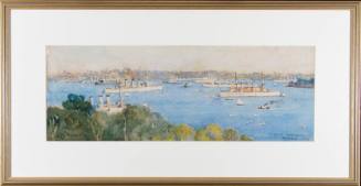 Sydney Harbour August 22nd 1908