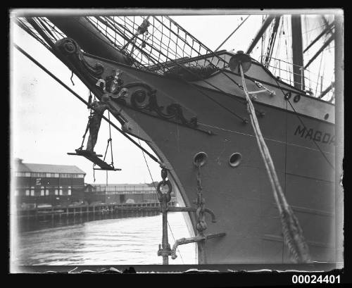 MAGDALENE VINNEN docked in Woolloomooloo