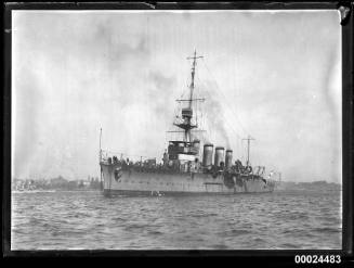 Light cruiser of the Royal Australian Navy